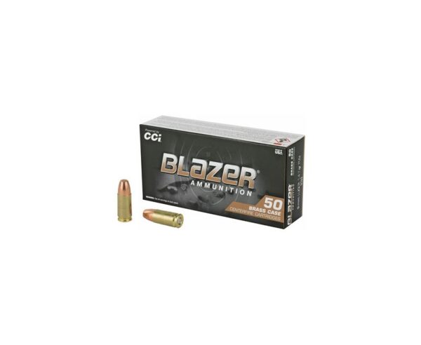 CCI Blazer Brass 9mm Luger Ammunition 50 RDs 147 Grain