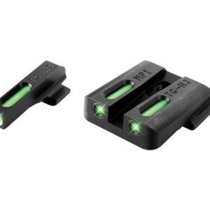 Truglo Brite-Site TFX Sights Black Fits Smith and Wesson M&P SD9 SD40 Shield and .22 models (see exclusions)