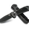 Benchmade Mini Coalition Automatic Knife - 2.87" Plain Coated Blade