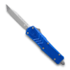 CobraTec Knives FS-X Blue OTF Knife - 2.75" Plain Tanto Blade
